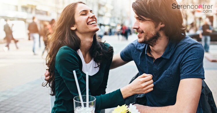 laughing couple